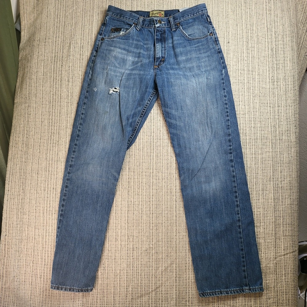 Wrangler 20X Jeans Mens Size 30x32‎ Slim Medium Wash Cowboy Style 02 Competition